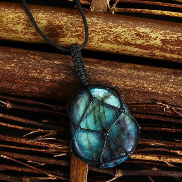 Dragons Heart Labradorite Necklace-Your Soul Place
